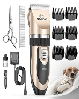 Oneisall Dog Shaver Clippers: Best Electric Clippers for Dogs and Cats