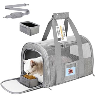 SECLATO Cat, Dog, Pet Carrier Airline Approved Review